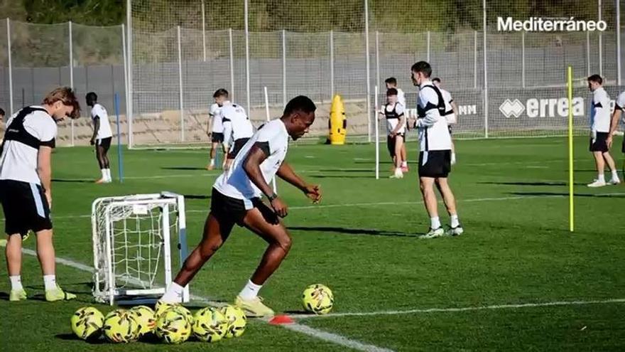 Video | Entrenamiento del CD Castellón en la previa de la visita al Real Valladolid