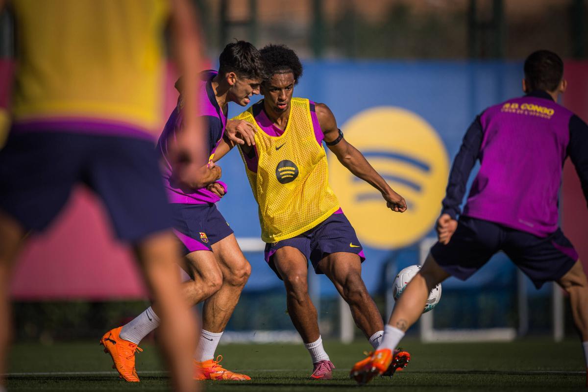 Balde, en una de las últimas sesiones