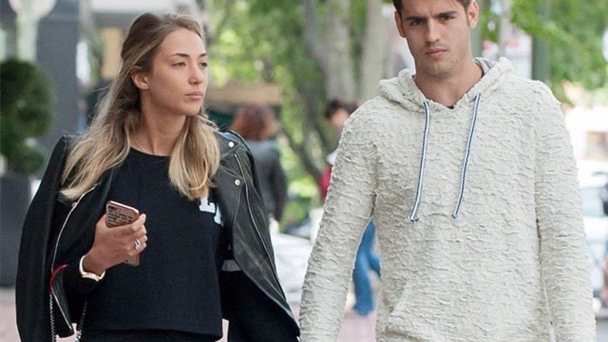 Alice Campello y Álvaro Morata