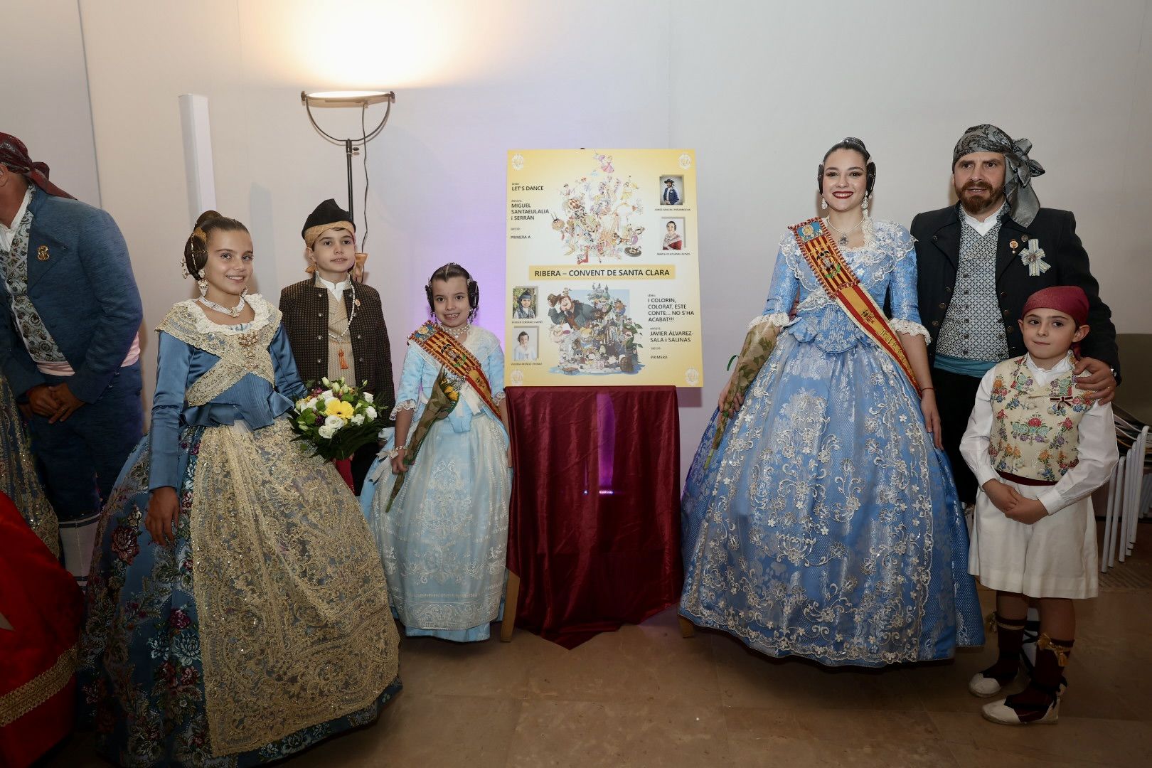 La fiesta de las fallas del Pilar-Sant Francesc con Marina y la corte infantil