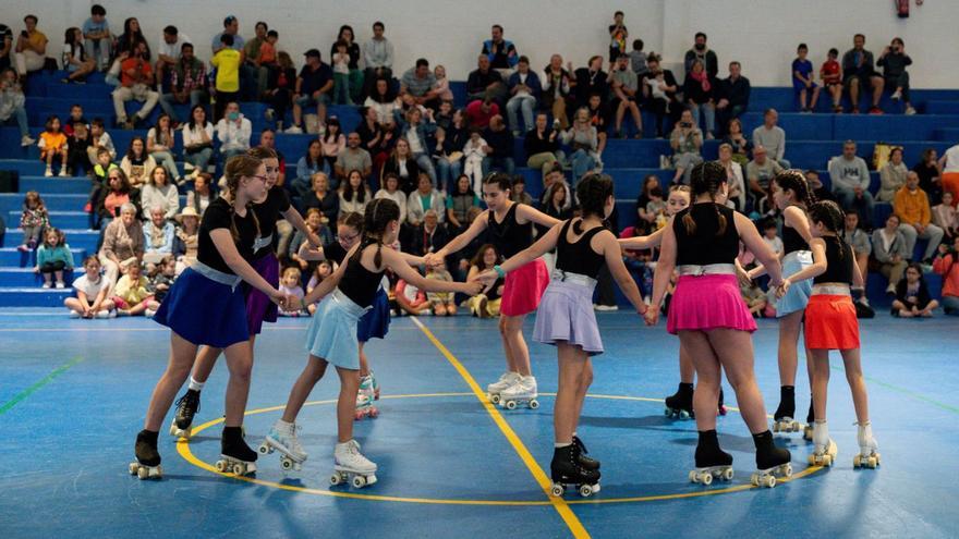 Jornada de exhibiciones, música y comida familiar en el Cruz do Sar