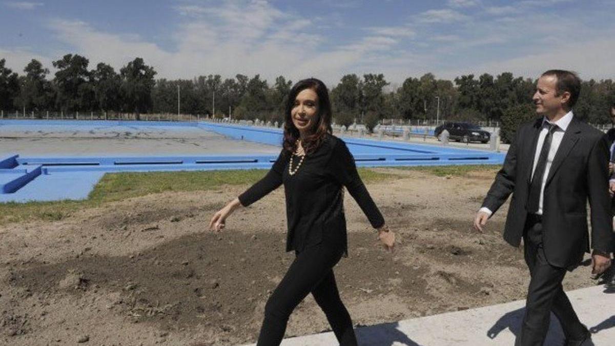 Cristina Fernández y Martín Insaurralde.