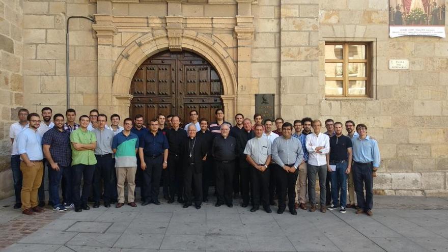 Encuentro de seminaristas del pasado año.