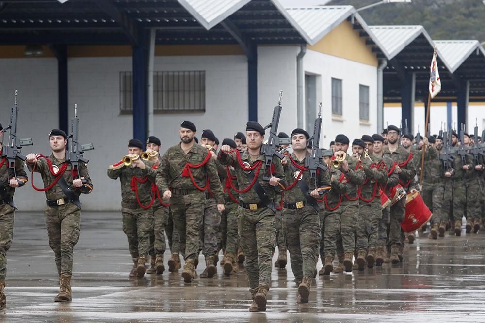 La Brigada despide a los soldados que viajarán a Letonia