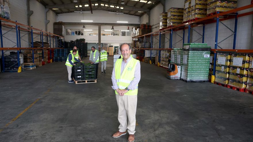 La despensa del Banco de Alimentos de A Coruña, bajo mínimos: &quot;En verano casi no hay donaciones&quot;