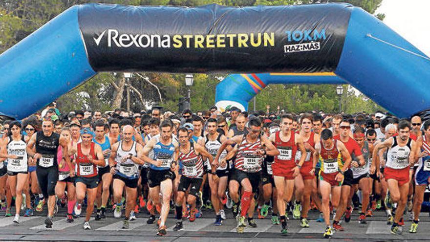 La primera edición de la Rexona Street Run acoge a casi 2000 personas