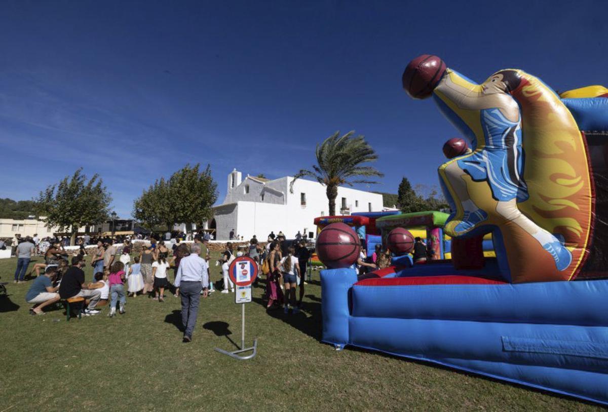 Un castillo infantil para los más pequeños.