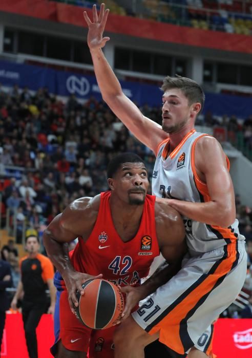 CSKA - Valencia Basket, en imágenes