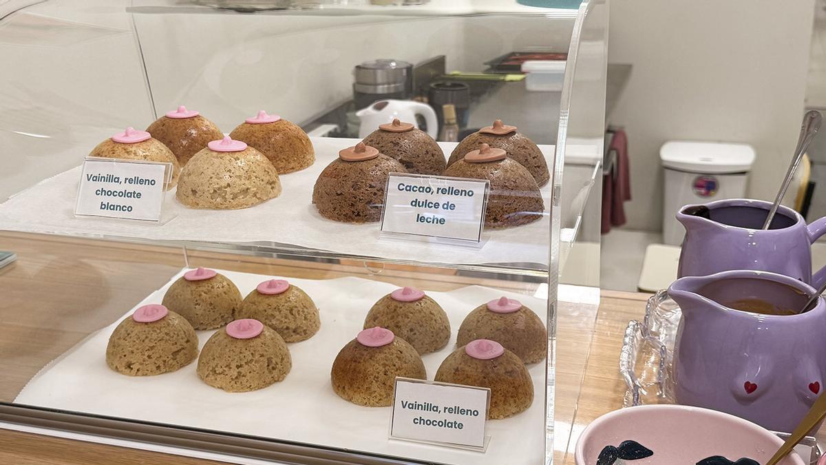 Mostrador del local Tetayté, en María Berdiales