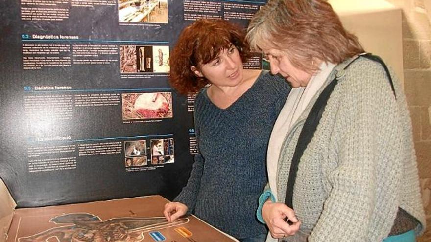 Exposició sobre fosses comunes al Solsonès, l&#039;any 2011