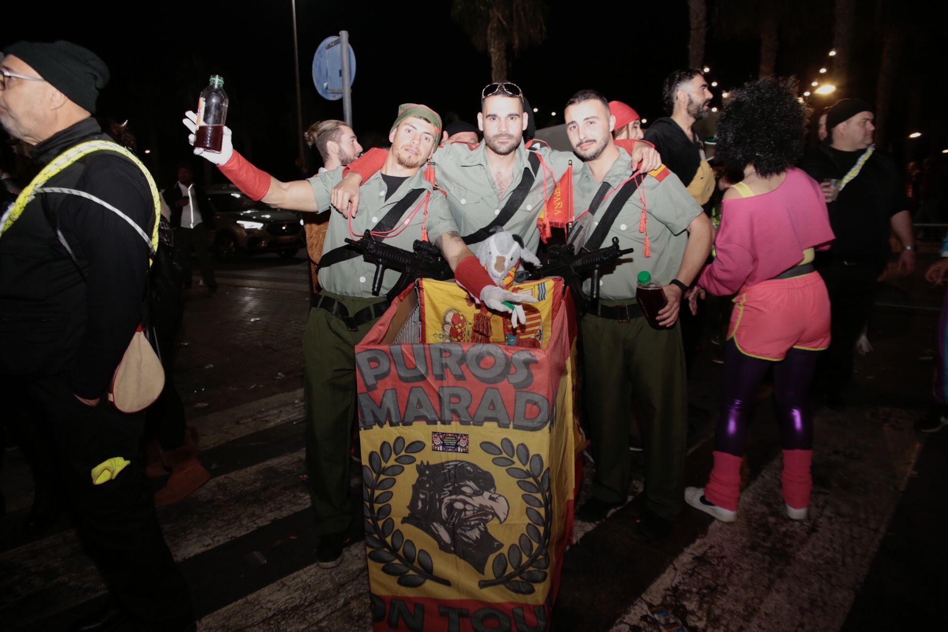 Todas las fotos de la noche del sábado en el Carnaval de Águilas