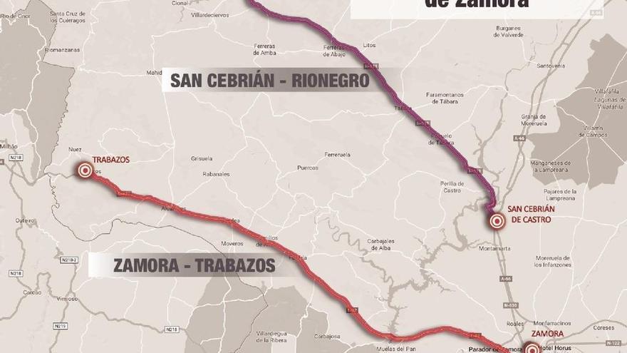 El Estado condiciona el tráfico 50 días al año en la N-122 en Zamora a la espera de la autovía