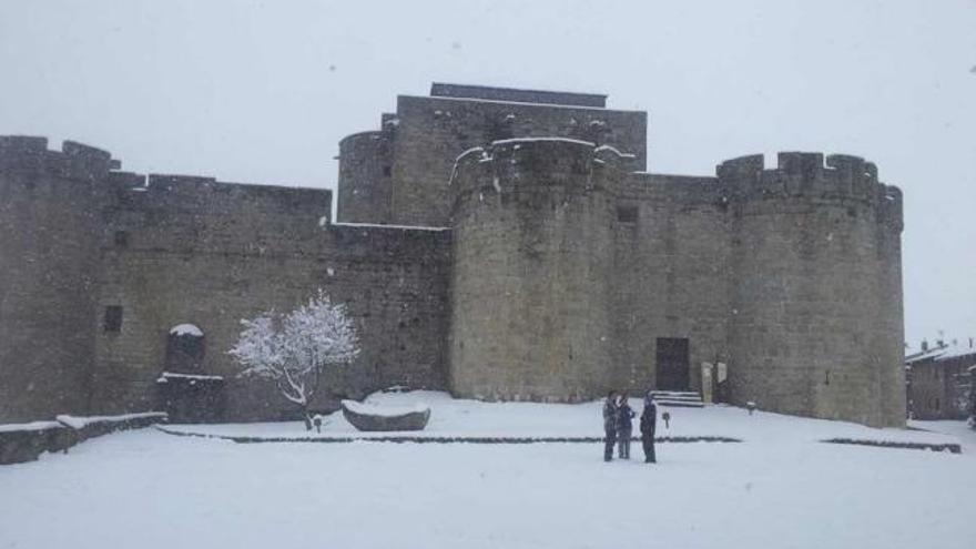 La nieve paraliza el Oeste zamorano