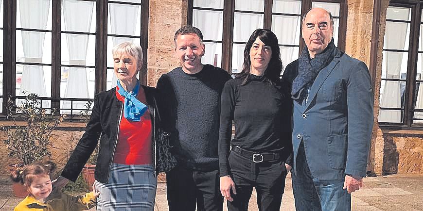 Gala Gázquez, Graci Pascual, Antonio Gázquez, Esther Herrero y Fernando Herrero.