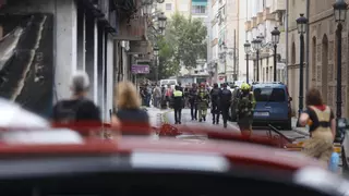 Nuevo susto en València: desalojan el parking de un supermercado por un incendio