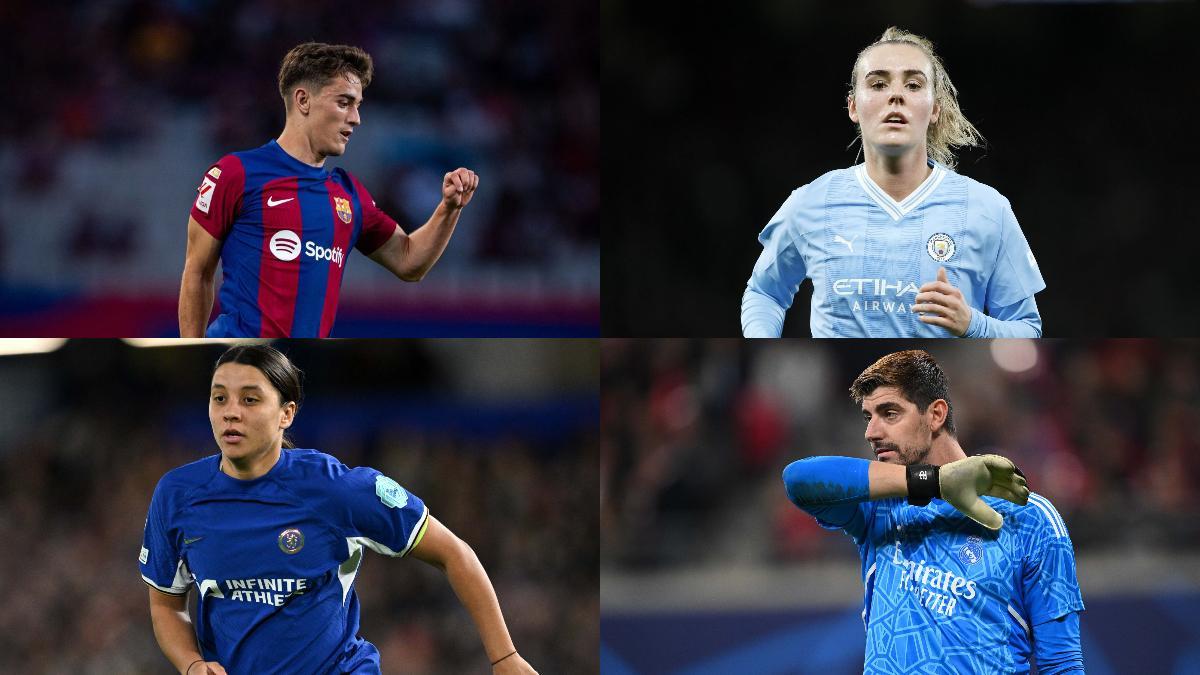 Gavi, Roord, Kerr y Courtois, algunos de los afectados por lesión en el ligamento cruzado anterior esta temporada