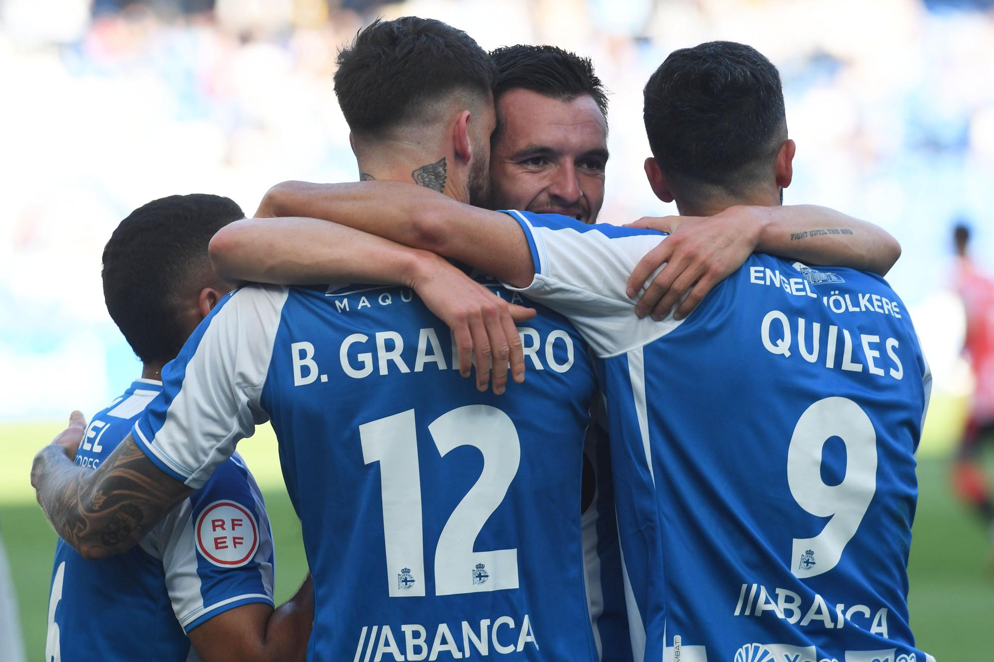 Deportivo 3 - 0 UD Logroñés