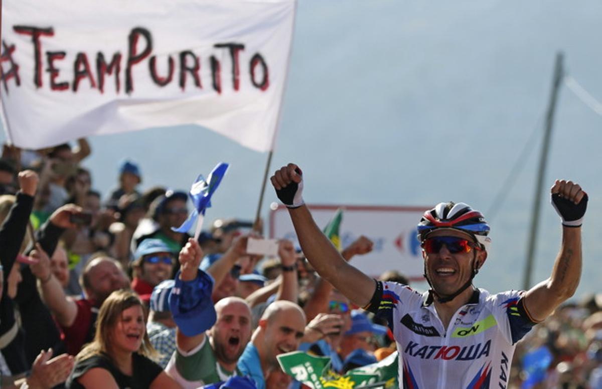 Las imágenes de la etapa de la Vuelta Las imágenes de la etapa de la Vuelta