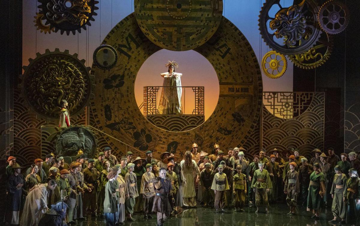 La ópera se representará el lunes, miércoles, viernes y domingo. | GUILLEM BOSCH