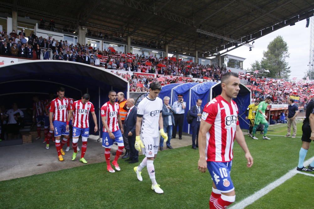 Les imatges del Girona - Saragossa