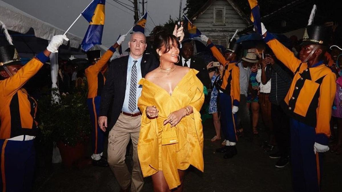 Rihanna ya tiene una calle en su tierra natal, Barbados