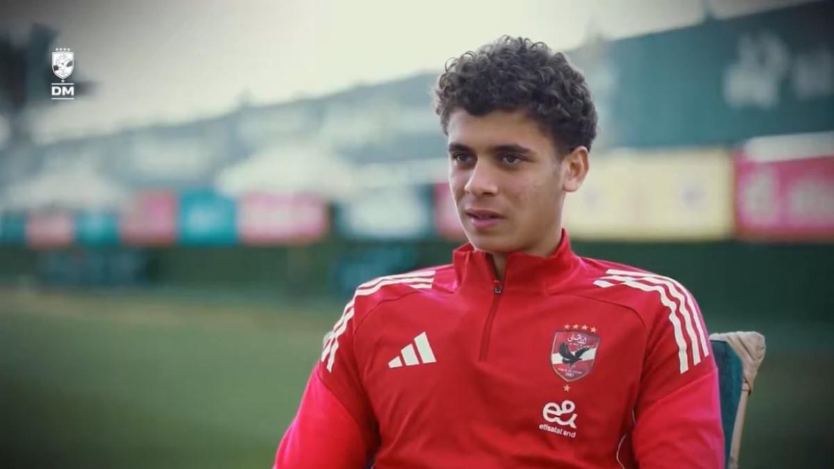 Abdelkarim Hamza, con la camiseta del Al Alhy