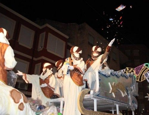 Cabalgata de Reyes 2013 en Caravaca de la Cruz