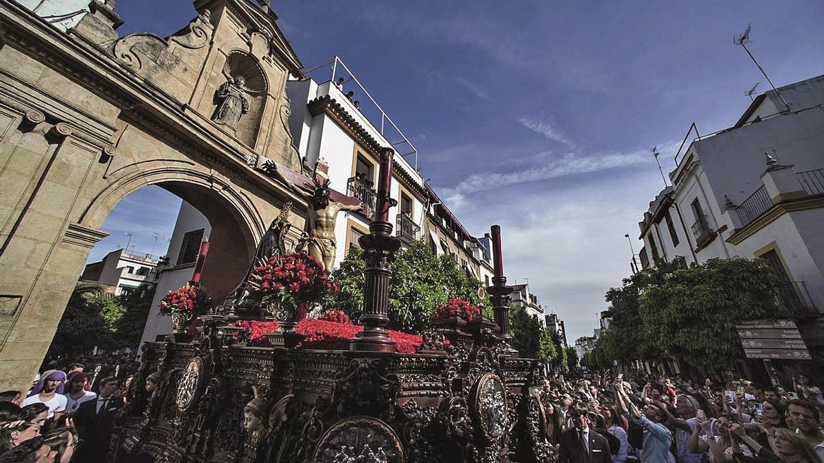 Hermandad de la Caridad. La cofradía estuvo vinculada a la nobleza en sus inicios.