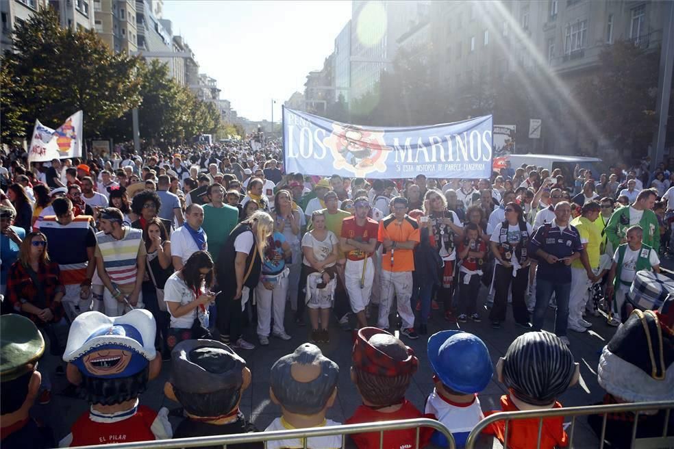 Las peñas se ponen en marcha / en directo con imágenes