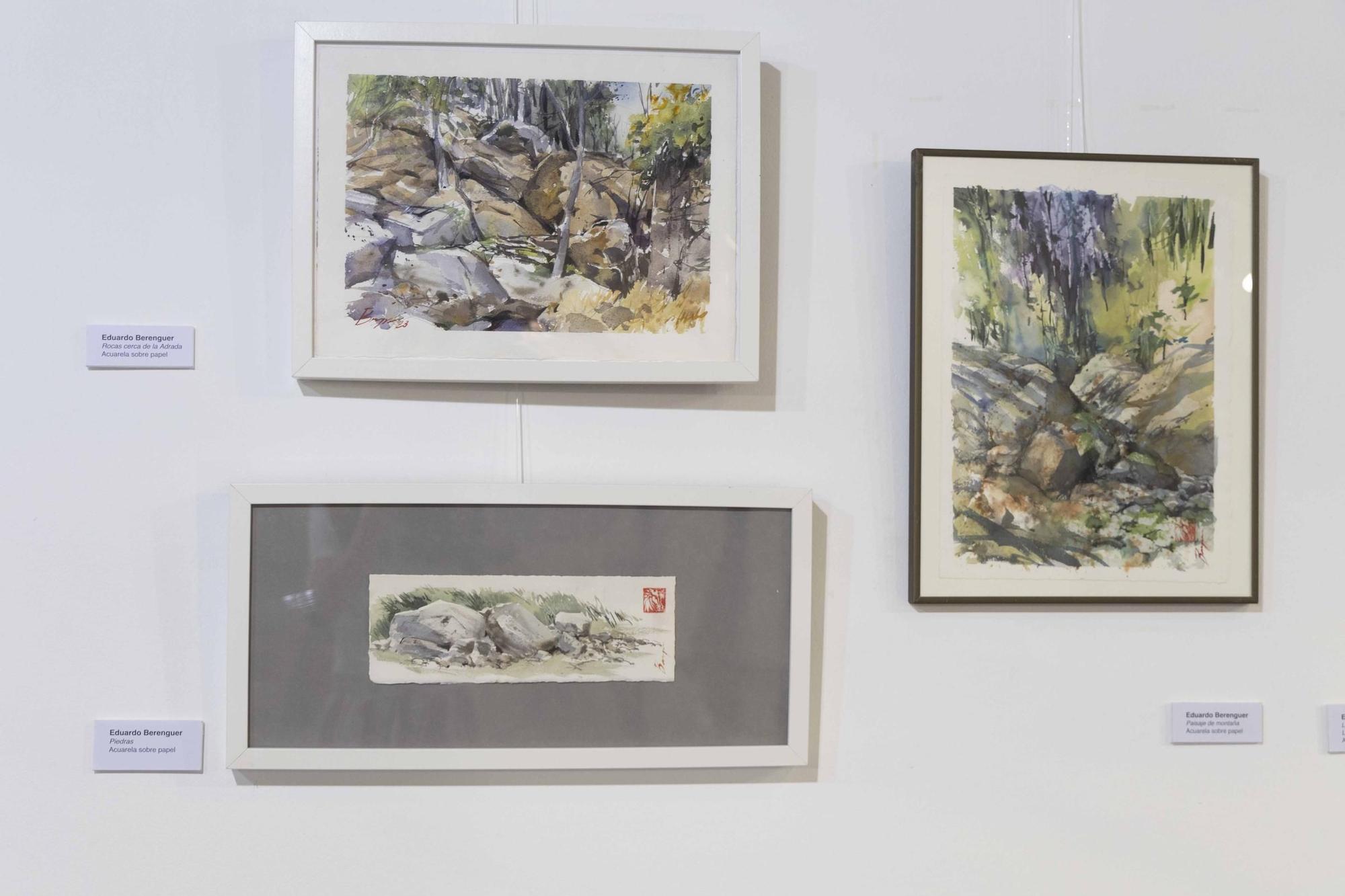 “Equinoccios”: tres artistas trazan un relato visual a través de la acuarela