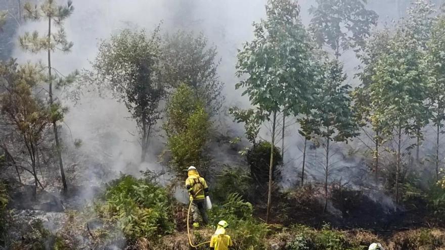 Incendios en Galicia, en directo | Evolución de los incendios forestales, olas de calor y fenómenos metereológicos en Galicia