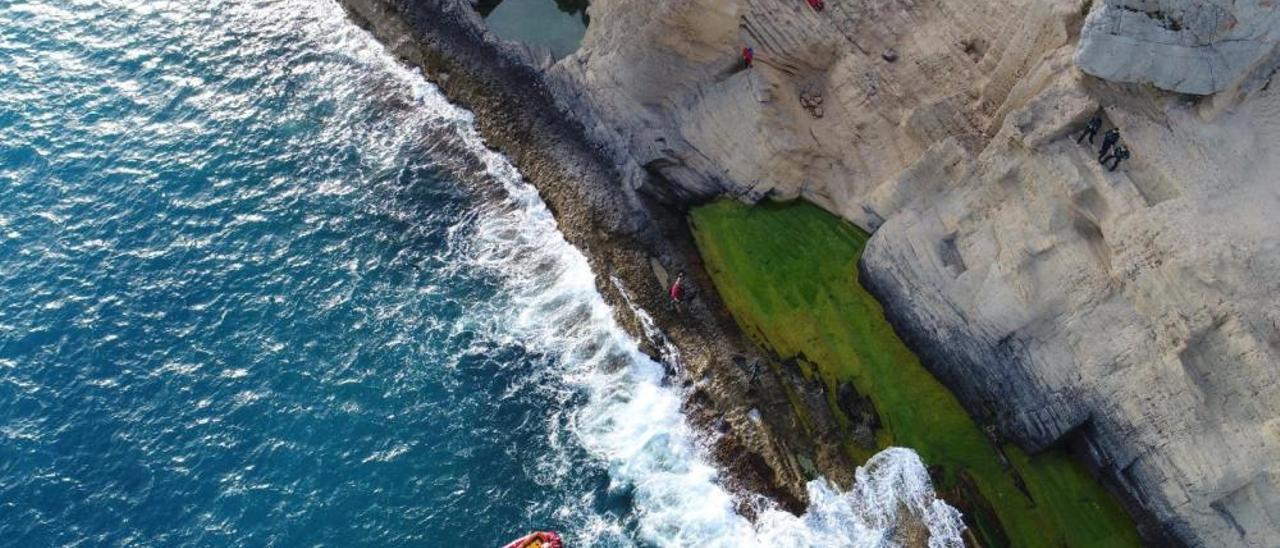 Rescate de otro excursionista en Sa Pedrera, imagen de archivo