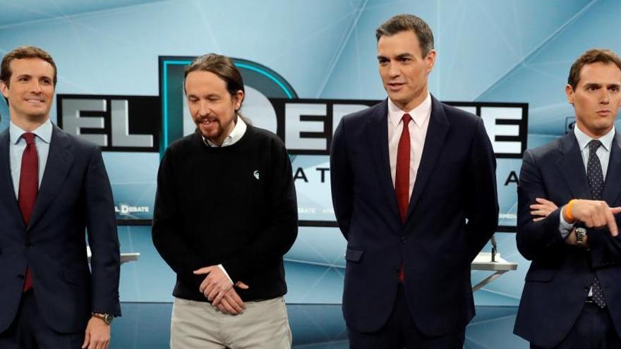 Imagen del debate del pasado 23 de abril.