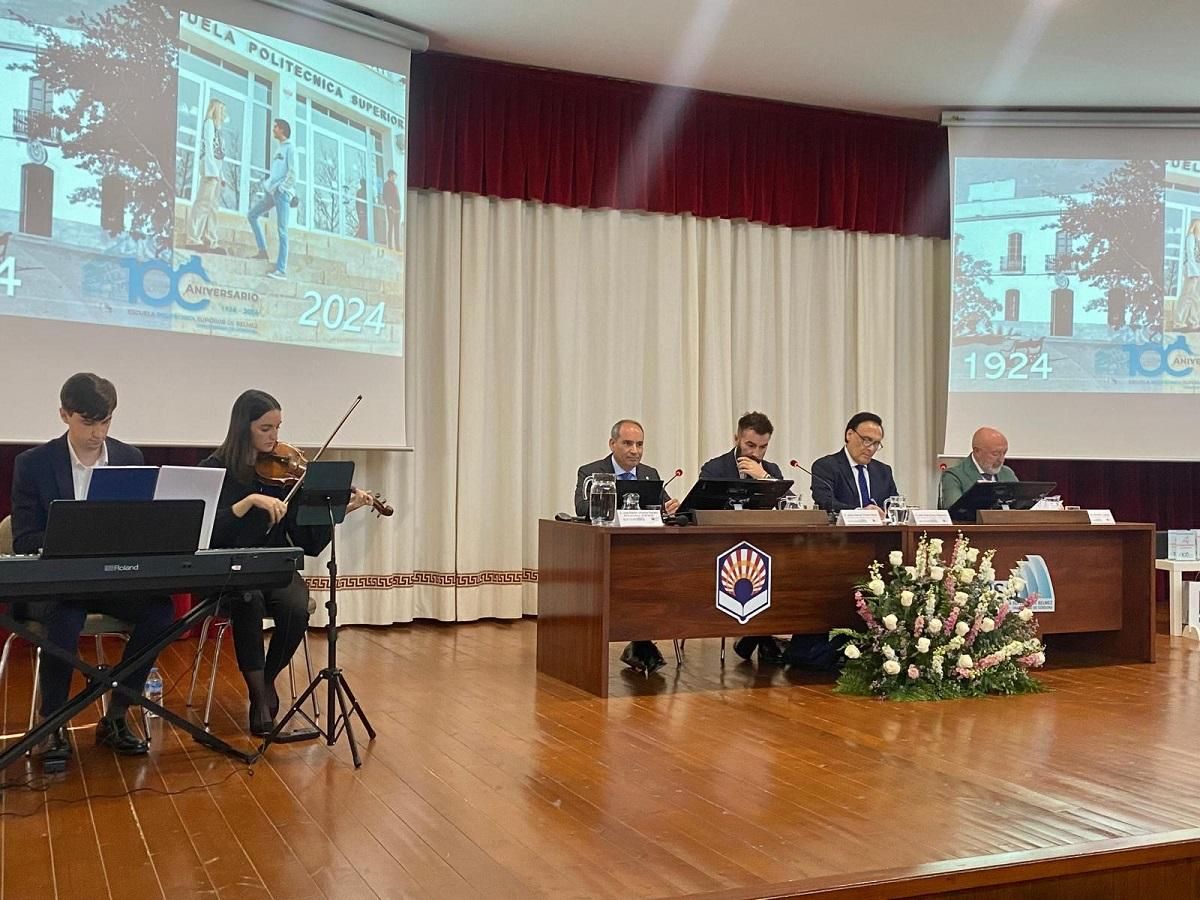 Acto de celebración de la festividad de Santo Domingo de la Calzada en Belmez.