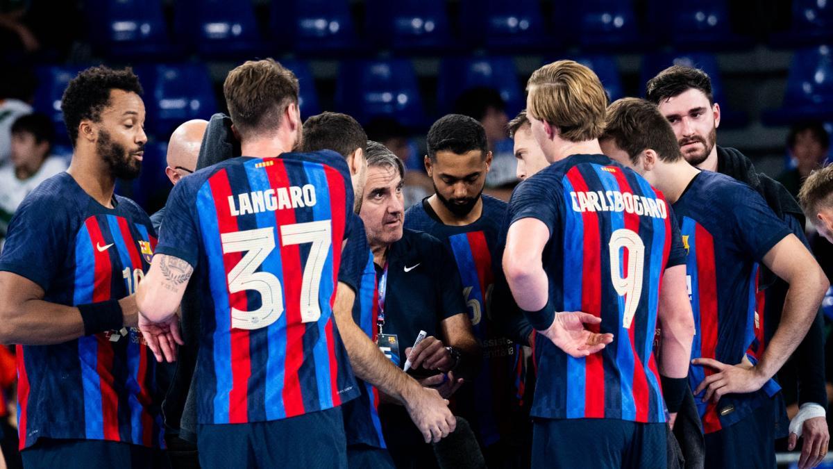 El Barça quiere asegurarse ya otra Liga ASOBAL