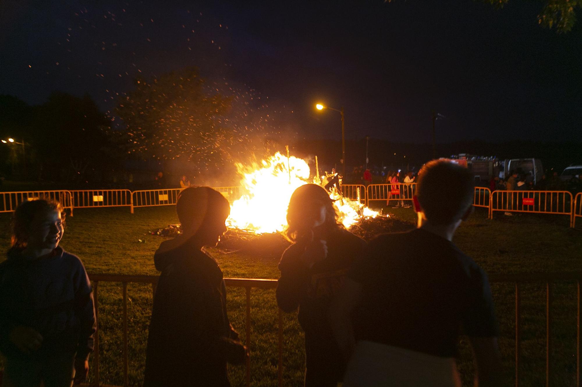 Así fue la noche de San Xuan en la comarca avilesina