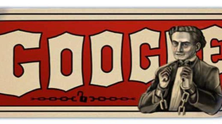 Google pone grilletes Harry Houdini en un nuevo &#039;doodle&#039;