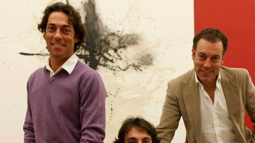 Óscar, Raúl y Manuel Quijano, &quot;Café Quijano&quot;.