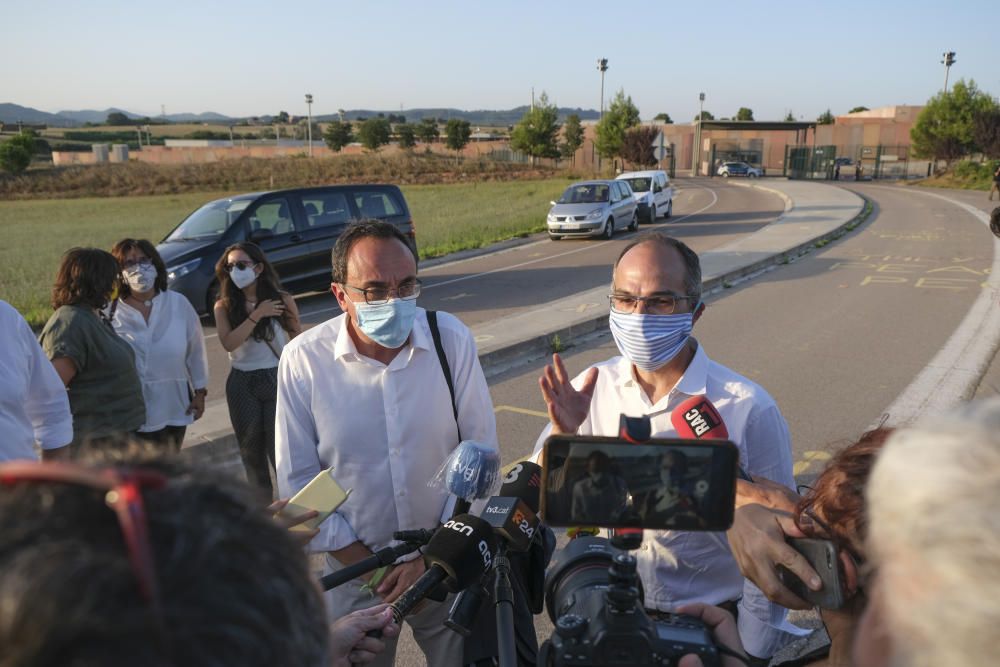 Els exconsellers Rull i Turull tornen a la presó de Lledoners