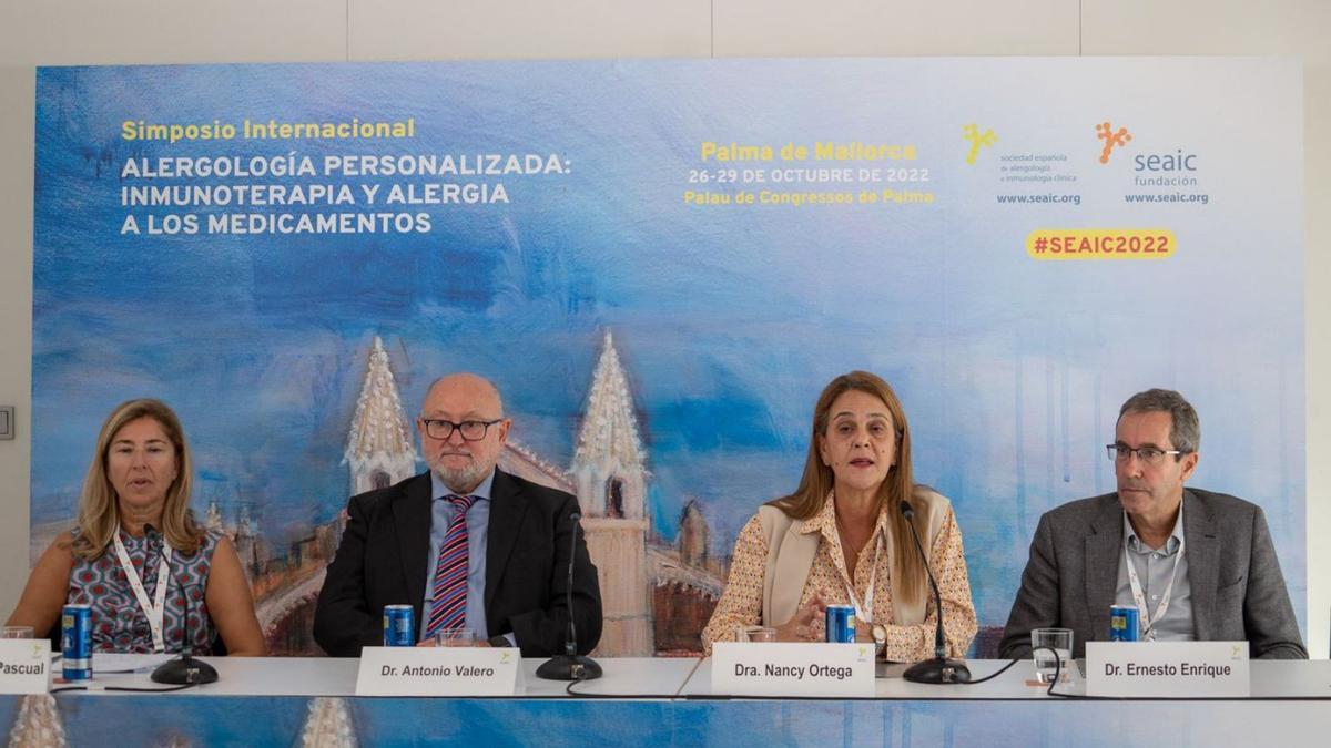 Imagen del simposio de alergología en el Palau de Congressos.