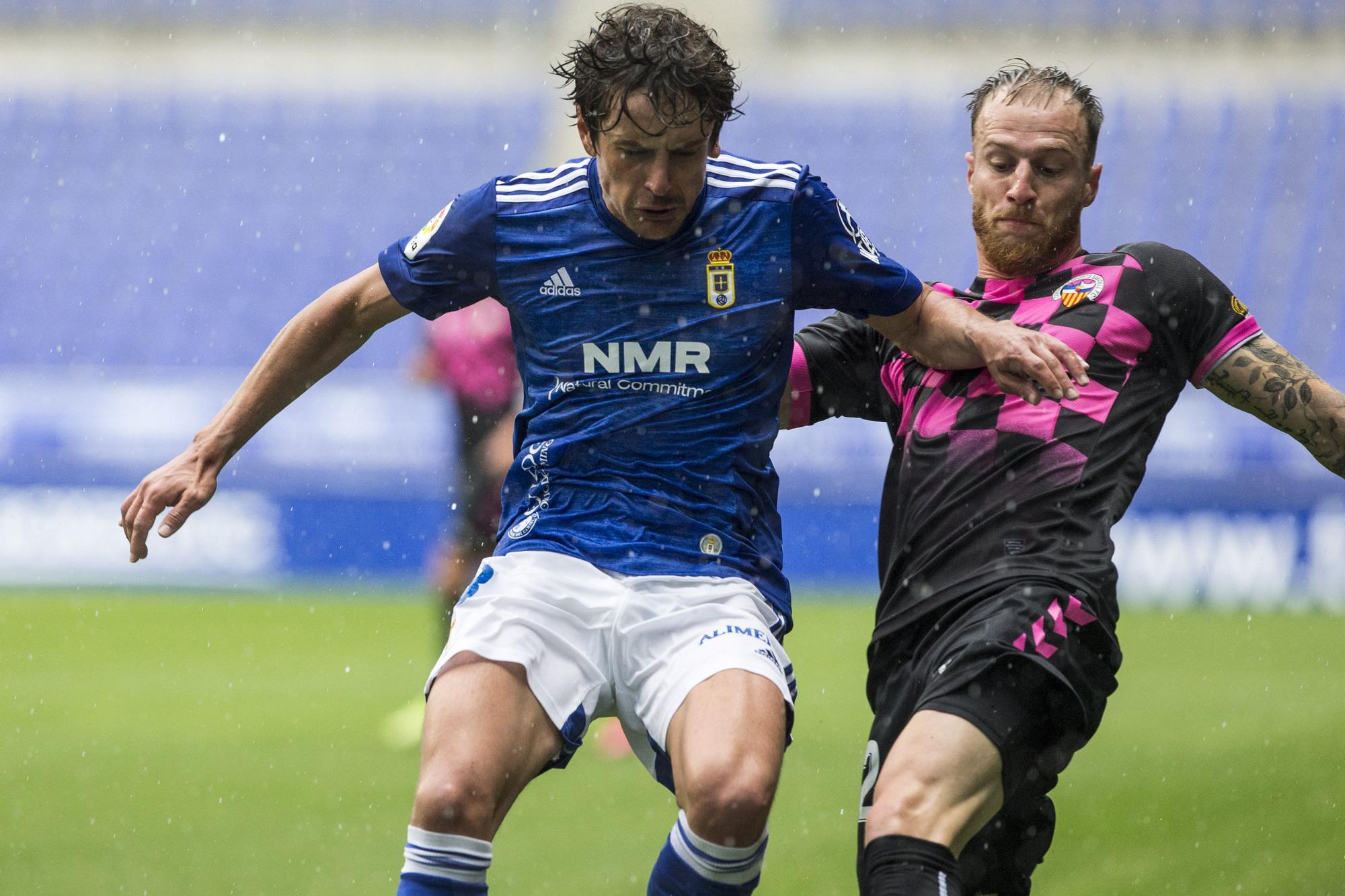 Real Oviedo - Sabadell, en imágenes