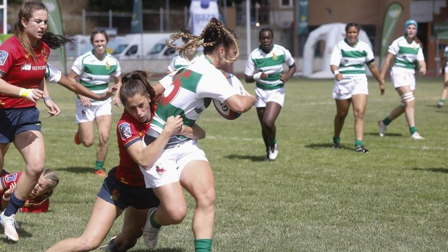 Rugby en Zamora | Las leonas de la Selección Española se llevan el &quot;partido de las estrellas&quot; ante el combinado Iberdrola