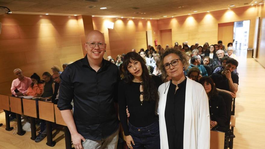 Irene Escolar, actriz, en la Cátedra de Cine de Avilés: "Al lugar que me asusta, allí voy"