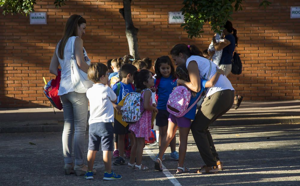 Inicio del curso escolar en el Sanchis Yago