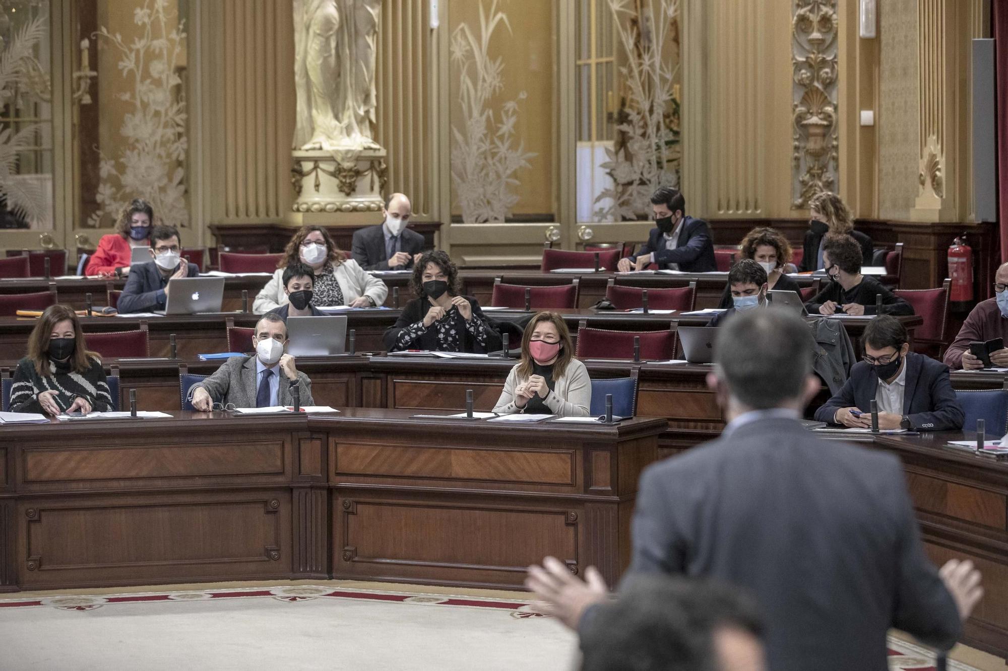 Pleno del Parlament de día 23 de febrero de 2021