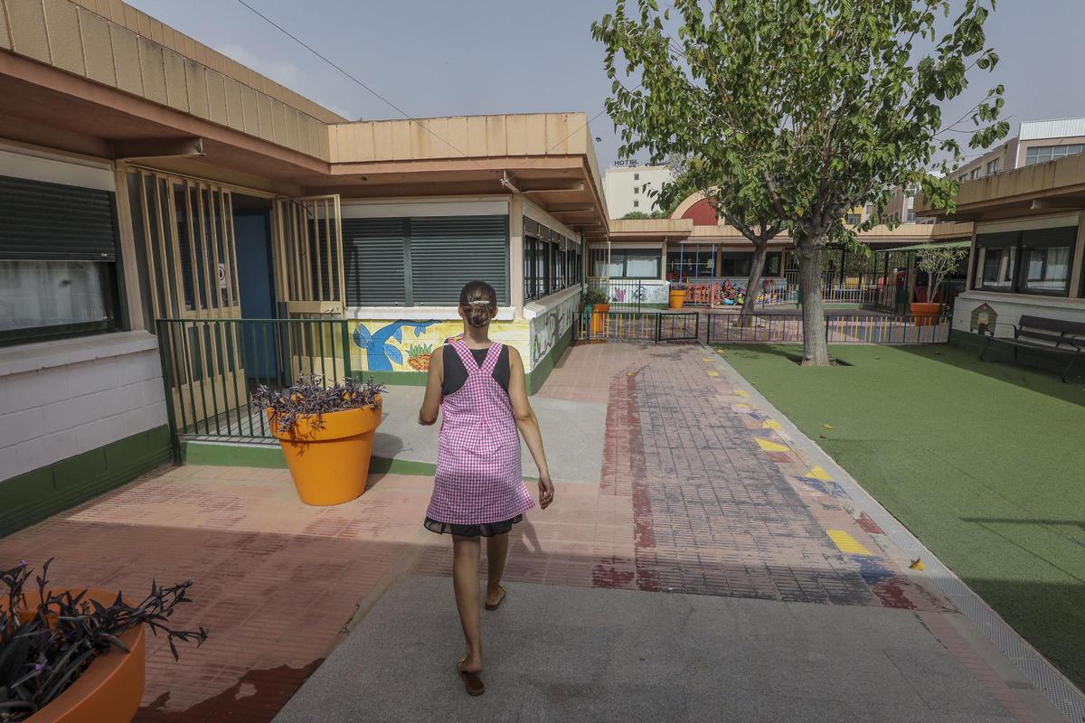 La escuela infantil Don Honorio, una de las cinco que se climatiza