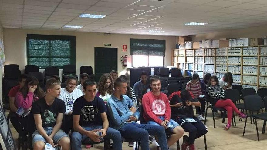 Cobideza recibe a emprendedores jóvenes de Cuntis