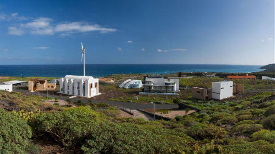 Viviendas bioclimáticas del ITER, en el municipio de Granadilla de Abona.