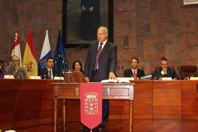 Casimiro Curbelo, ocho veces presidente del Cabildo de La Gomera