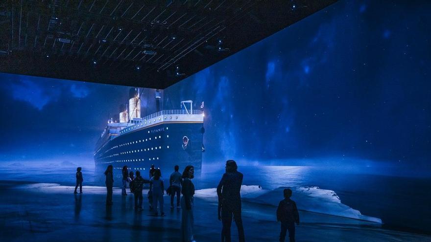 El naufragio del Titanic llega a Málaga con una experiencia inmersiva que abrirá al público este jue ...